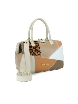 BOLSO PATCHWORK PELLE SS26...