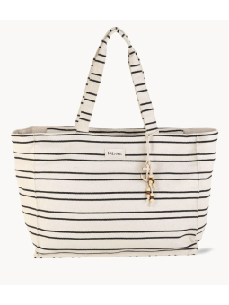 BOLSO A RAYAS SS26 VOLUM...