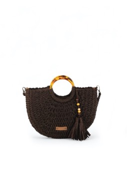 BOLSO DE MANO PEQUEÑO FIBRA...