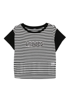 CAMISETA RAYAS SS26 LIUJO...