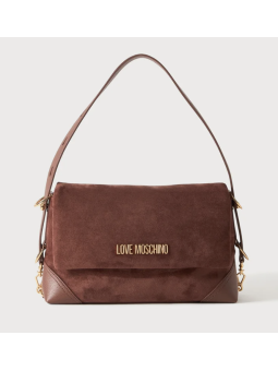 BOLSO M SUEDE LOVE MOSCHINO...