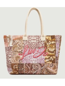 BOLSO L TOTE TELA SS26...
