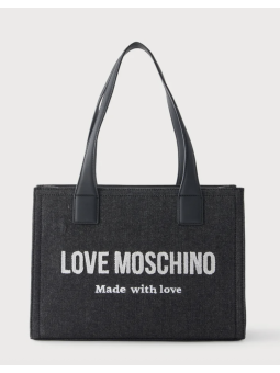 MAXI SHOPER DENIM MOSCHINO...